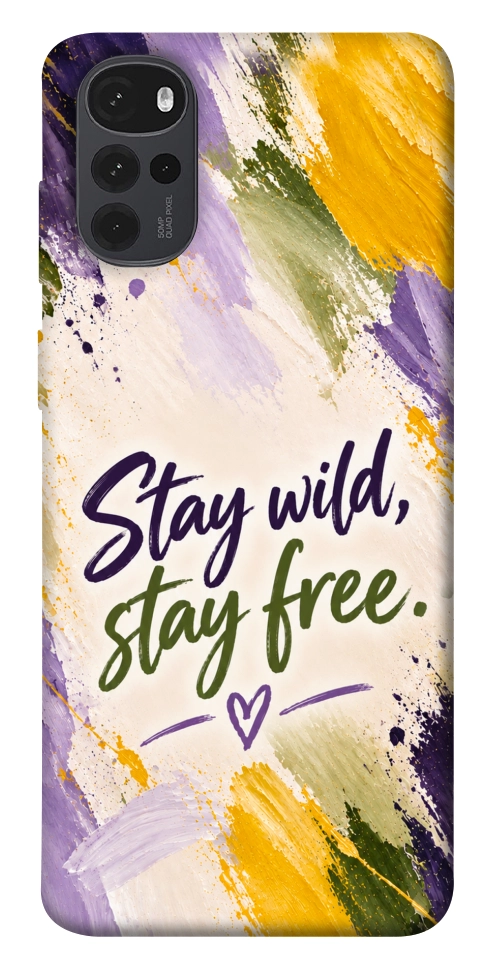 Чехол Stay wild для Motorola Moto G22