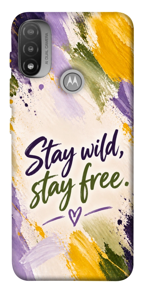 Чохол Stay wild для Motorola Moto E20