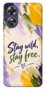 Чехол Stay wild для Oppo A17