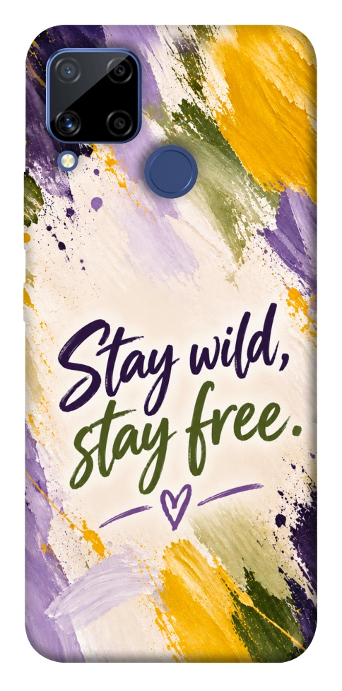 Чехол Stay wild для Realme C15