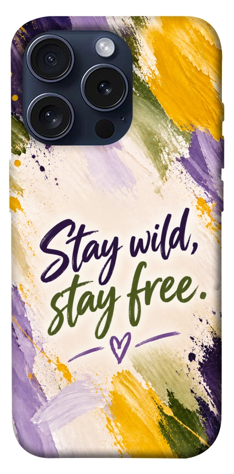 Чохол Stay wild для iPhone 15 Pro