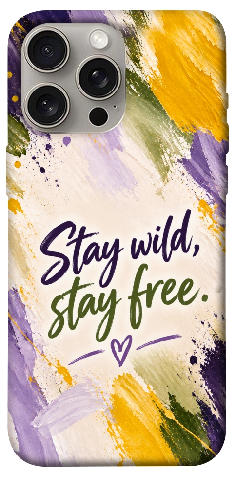 Чехол Stay wild для iPhone 15 Pro Max