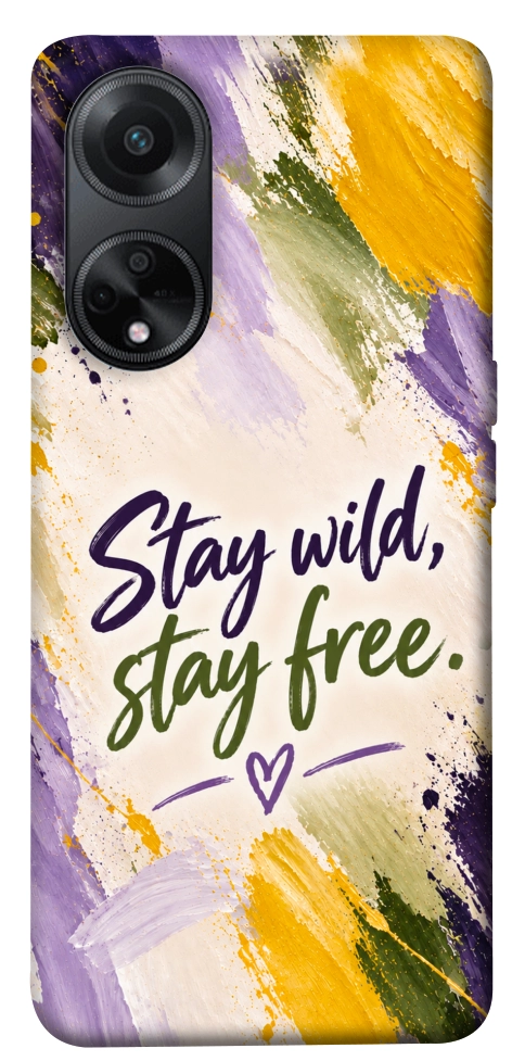 Чехол Stay wild для Oppo A58 4G