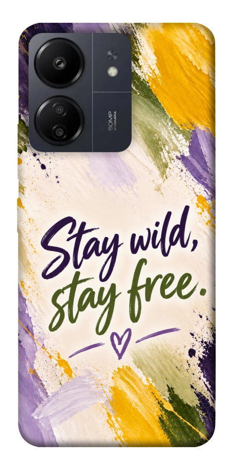 Чехол Stay wild для Xiaomi Redmi 13C