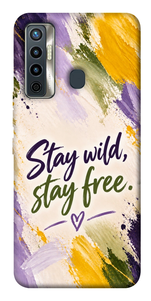 Чохол Stay wild для TECNO Camon 17