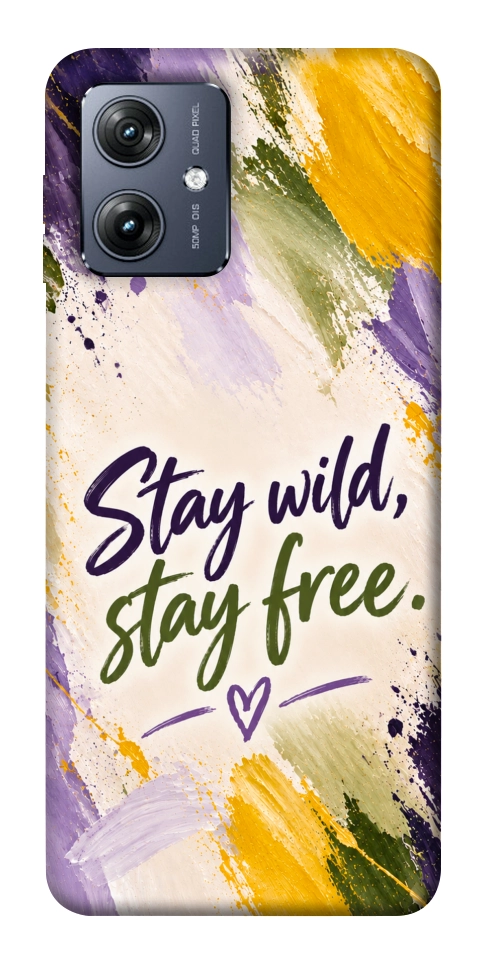 Чехол Stay wild для Motorola Moto G54
