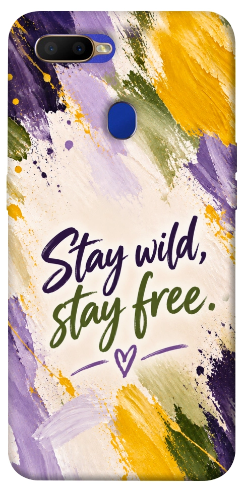 Чехол Stay wild для Oppo A7