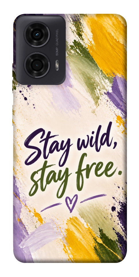 Чехол Stay wild для Motorola Moto G24