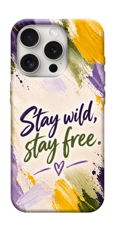 Чохол Stay wild для iPhone 16 Pro Max