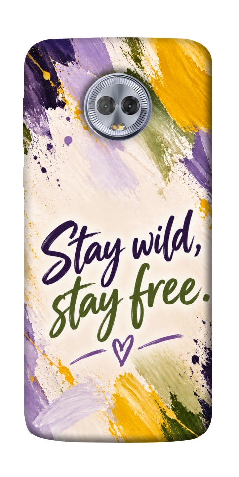 Чохол Stay wild для Motorola Moto G6 Plus