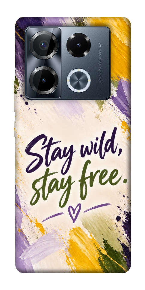 Чехол Stay wild для Infinix Note 40 Pro 4G