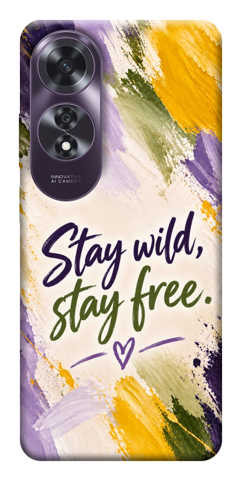 Чехол Stay wild для Oppo A60 4G