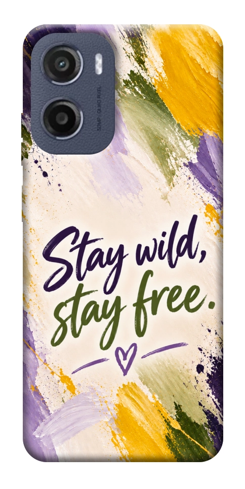 Чехол Stay wild для Motorola Moto E15