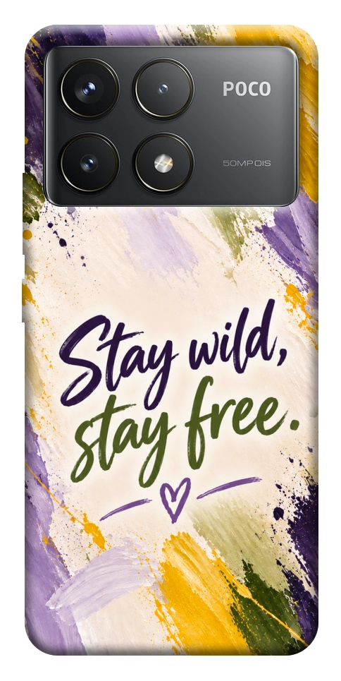 Чехол Stay wild для Xiaomi Poco F6 Pro