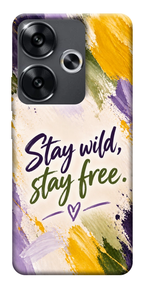 Чехол Stay wild для Xiaomi Poco F6