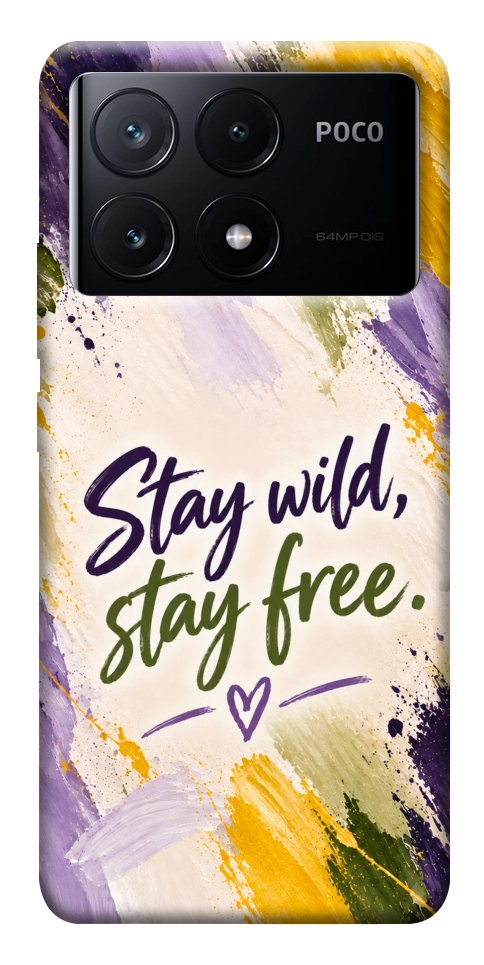 Чохол Stay wild для Xiaomi Poco X6 Pro