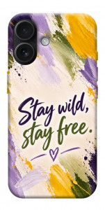 Чехол Stay wild для iPhone 17