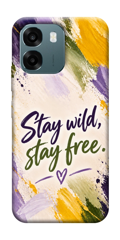 Чехол Stay wild для Oppo A6