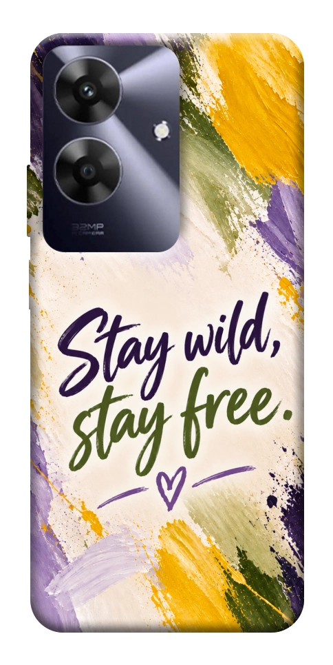 Чехол Stay wild для Realme Note 60x