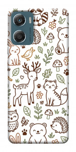 Чехол Wildlife pattern для Motorola Moto G06