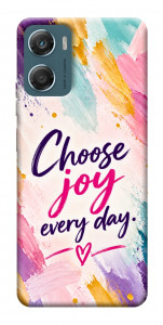 Чехол Choose joy everyday для Motorola Moto G06