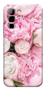 Чохол Pink peonies для Infinix Hot 70