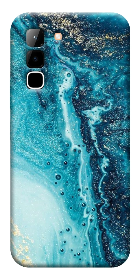 Чохол Блакитна фарба для Infinix Hot 70