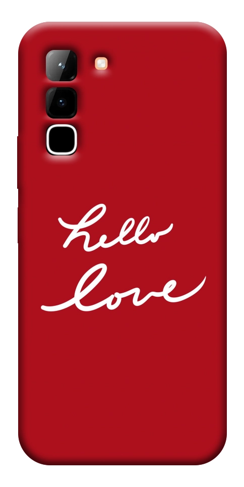 Чохол Hello love для Infinix Hot 70