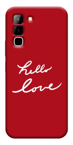 Чохол Hello love для Infinix Hot 70
