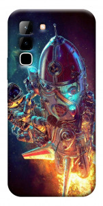 Чохол Космічний корабель для Infinix Hot 70