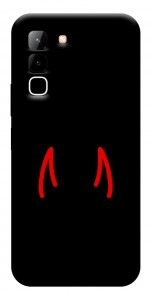 Чохол Red horns для Infinix Hot 70