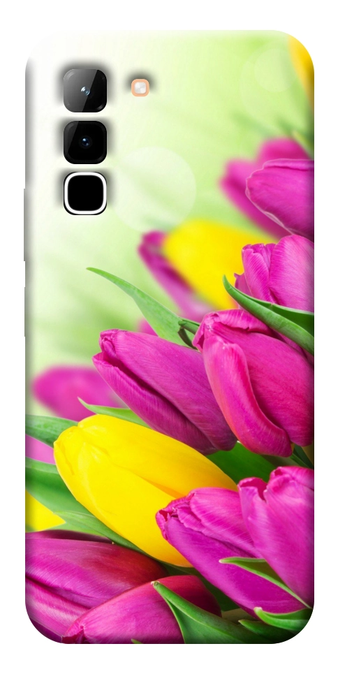 Чохол Барвисті тюльпани для Infinix Hot 70
