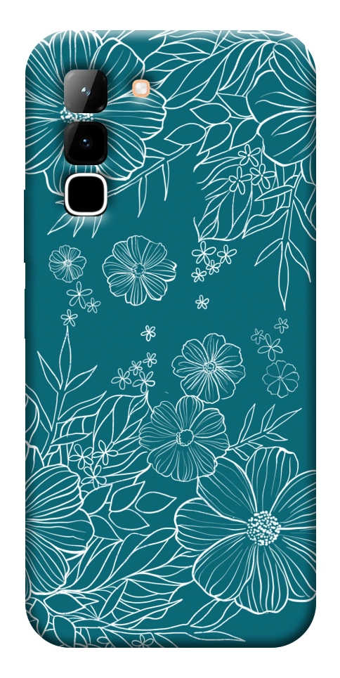 Чохол Botanical illustration для Infinix Hot 70