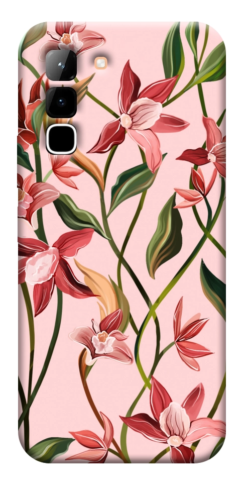 Чохол Floral motifs для Infinix Hot 70