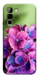 Чохол Мереживна гортензія для Infinix Hot 70
