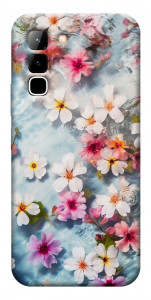 Чохол Floating flowers для Infinix Hot 70