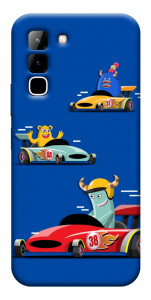Чохол Монстри та машинки для Infinix Hot 70