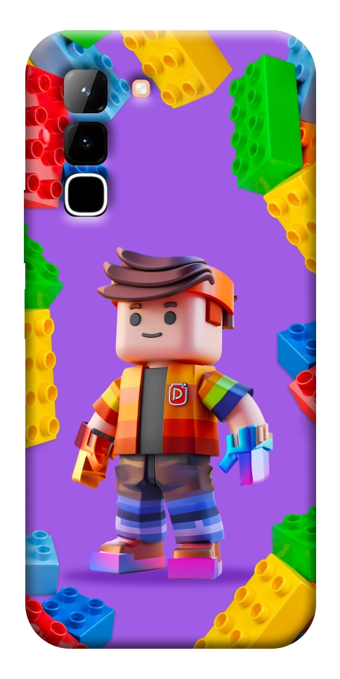 Чохол Colorful constructor для Infinix Hot 70