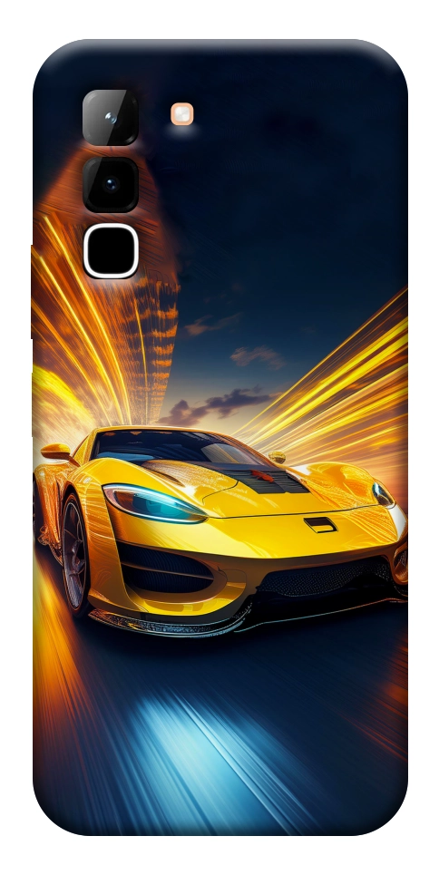 Чохол Yellow Porsche для Infinix Hot 70