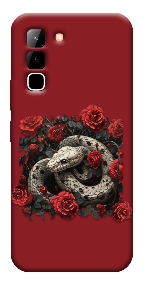 Чохол Roses snake для Infinix Hot 70