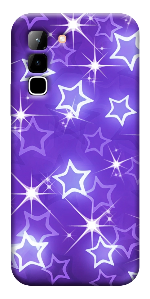 Чохол Purple sparkles для Infinix Hot 70