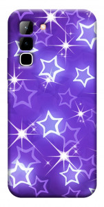 Чохол Purple sparkles для Infinix Hot 70