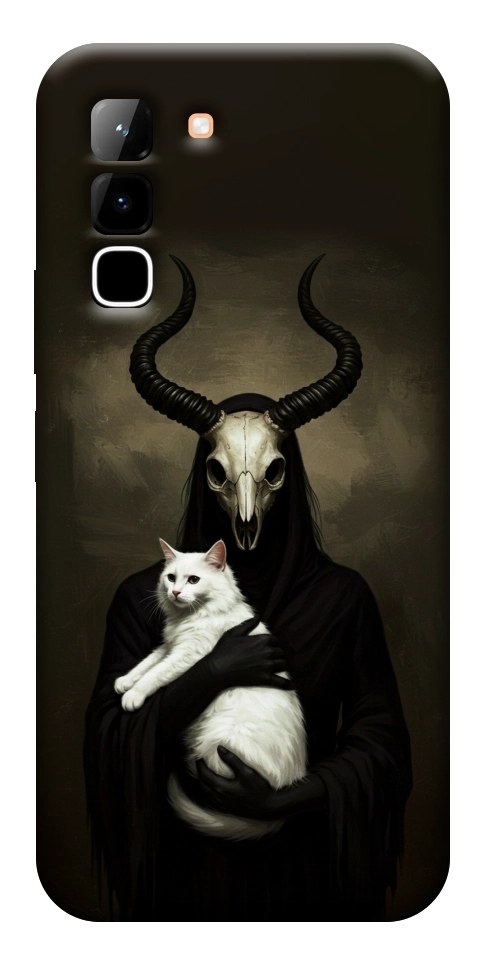 Чохол Creature with cat для Infinix Hot 70