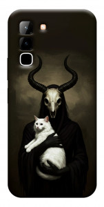 Чохол Creature with cat для Infinix Hot 70