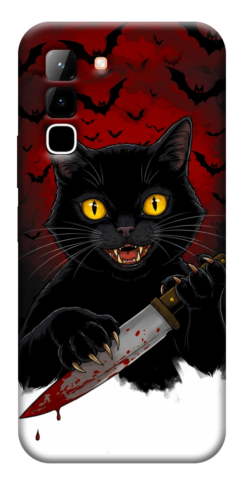 Чохол Horror lucky cat для Infinix Hot 70