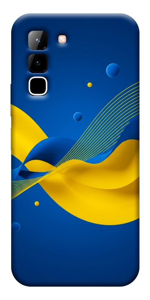 Чохол Жовто-синя гармонія для Infinix Hot 70