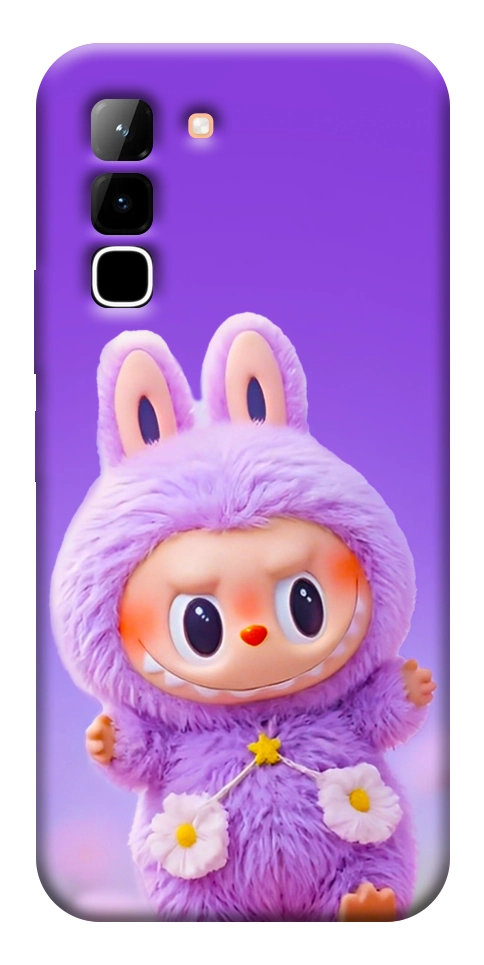 Чохол Labubu purple для Infinix Hot 70