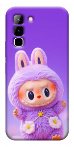 Чохол Labubu purple для Infinix Hot 70