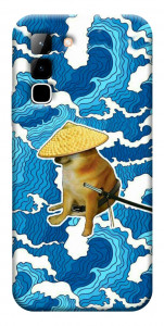 Чохол Sad dog samurai для Infinix Hot 70