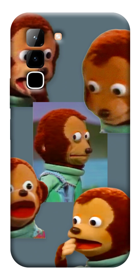 Чохол Side eye monkey для Infinix Hot 70